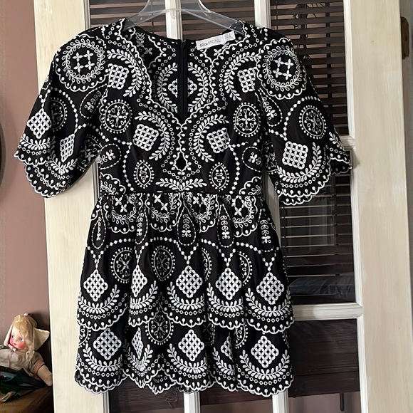 Black & White mini Alice McCall dress